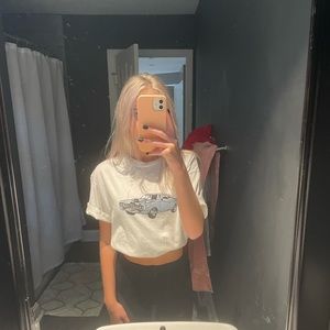 John Galt Vintage Car Tee cropped